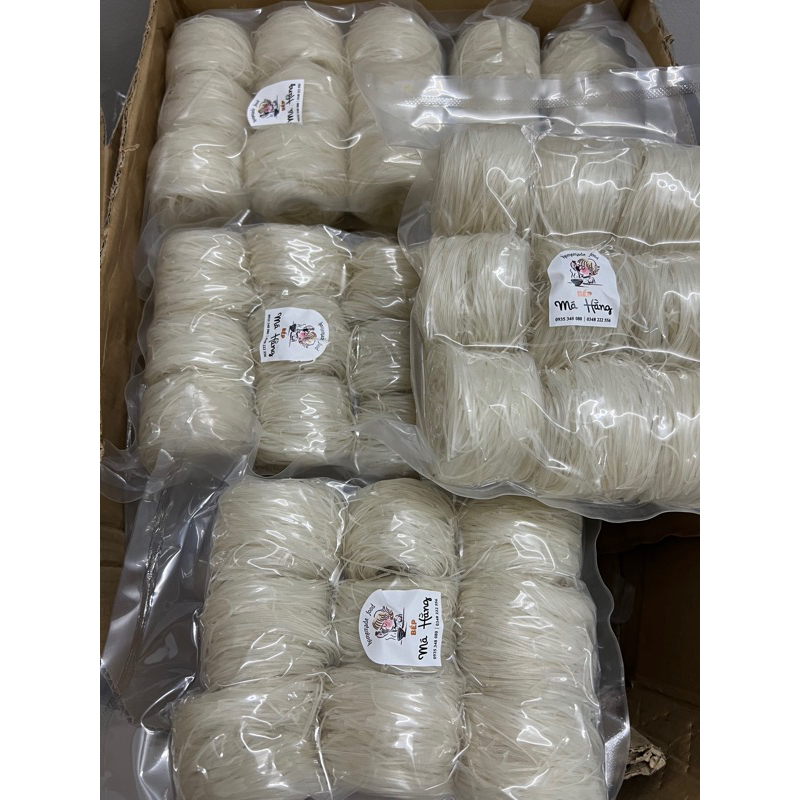 Phở khô Gia Lai 1kg - Sợi phở dai dai- Phở hai tô Gia Lai