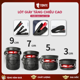 Cặp lót giày tăng chiều cao cao cấp có đệm khí cả bàn và nửa bàn (loại cao su đúc) LOTGIAY