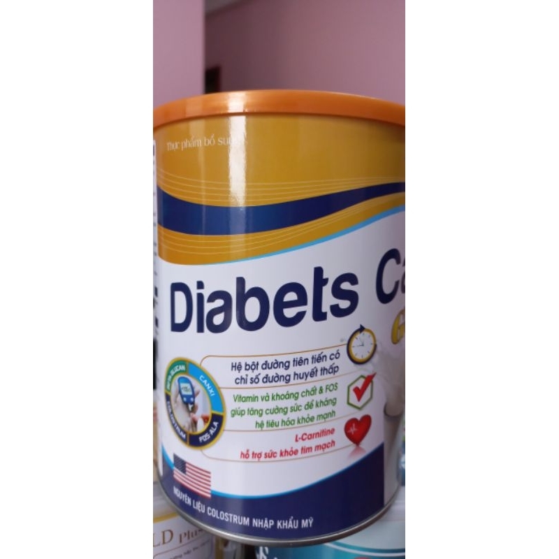 [900g] Sữa Diabets care gold bổ sung dinh dưỡng cho người tiểu đường