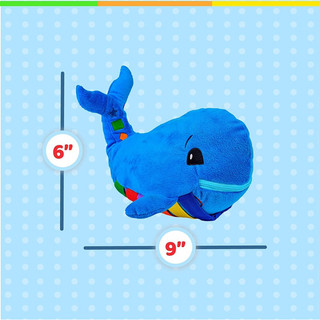 Đồ Chơi Khám Phá Kỹ Năng - Vận Động Tinh Montessori Cho Bé - Buckle Toys Blue Whale