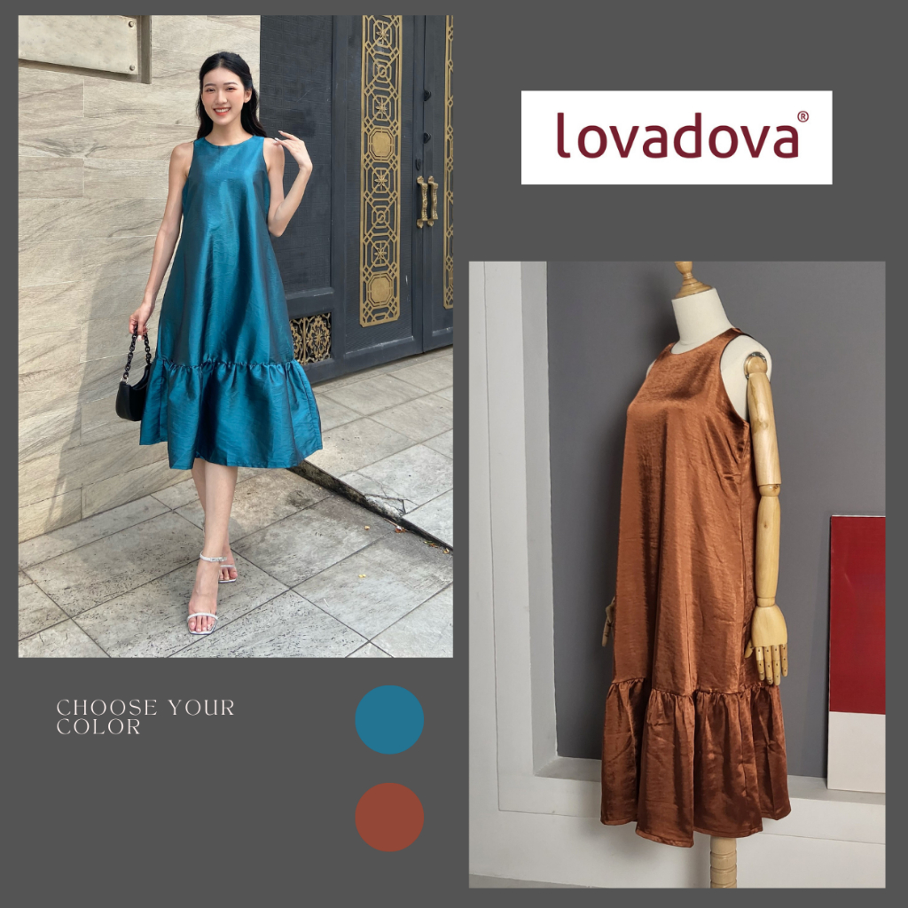 Đầm kiểu nữ - Lovadova 22D07C003