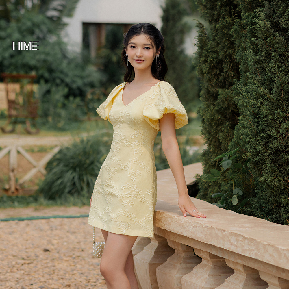 Váy mini tay chuông HIME H099 | Shopee Việt Nam