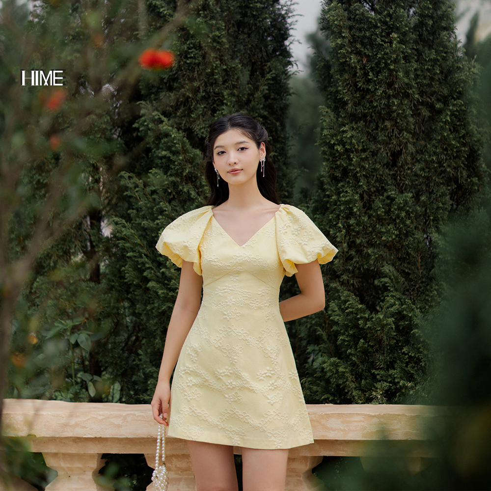 Váy mini tay chuông HIME H099 | Shopee Việt Nam