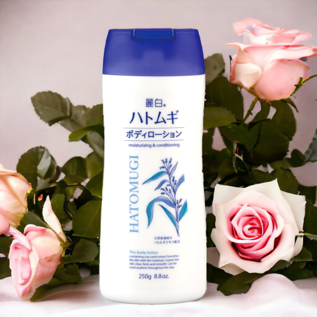 Lotion Dưỡng Thể Ban Đêm Reihaku Hatomugi Body Lotion Chống Khô Da Và Nhăn Da (Chai 250g)