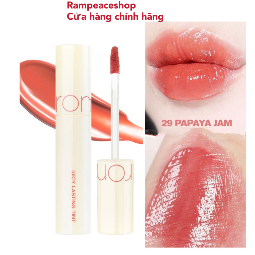 Son Tint Romand Juicy Lasting Tint 29 Papaya Jam Shopee Việt Nam