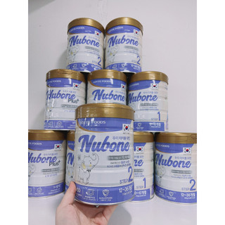 Sữa bột Nubone Plus+, Step 1,Step 2 hộp 750g nhập khẩu nguyên lon từ Hàn Quốc