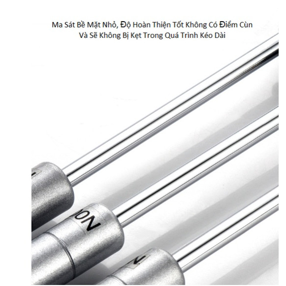 Ty Thủy Lực nâng đỡ, thanh thủy lực tự động đỡ cửa 100N,Tay Nâng Piston Thủy Lực, Tay Nâng Cánh Tủ Giảm Chấn