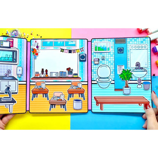 Sổ tay lớp học của Toca Boca - Búp bê giấy