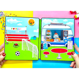 Sổ tay lớp học của Toca Boca - Búp bê giấy