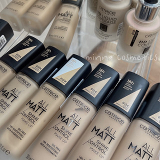 [Catrice] KEM NỀN MỎNG NHẸ CATRICE 18H ALL MATT PLUS SHINE CONTROL MAKEUP