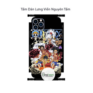 Tấm dán Skin Mặt Sau One Piece MS05 FULL VIỀN 14 pro max , 13 pro max , 12 pro max , 11 pro max , xs max - FukiShop