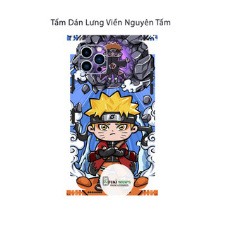 Tấm dán Skin Mặt Sau Naruto MS01 FULL VIỀN 14 pro max , 13 pro max , 12 pro max , 11 pro max , xs max - FukiShop