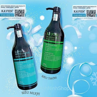 Cặp dầu gội xả Kafen 800ML Phục Hồi Tóc Hư Tổn, Tóc Nát, Tóc Yếu, Hương Thơm Chuẩ salon
