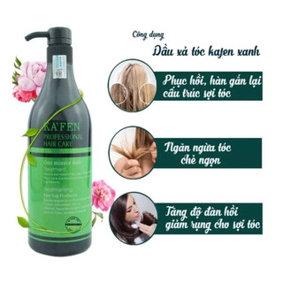 Cặp dầu gội xả Kafen 800ML Phục Hồi Tóc Hư Tổn, Tóc Nát, Tóc Yếu, Hương Thơm Chuẩ salon