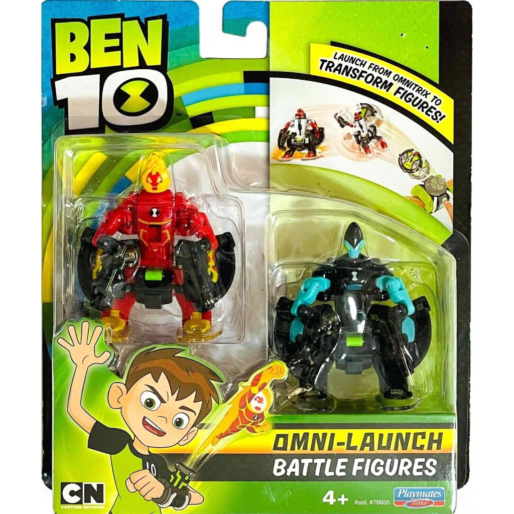 Đồ chơi mô hình Ben 10 Omni Launcher Battle Figures Refill nhân vật ...