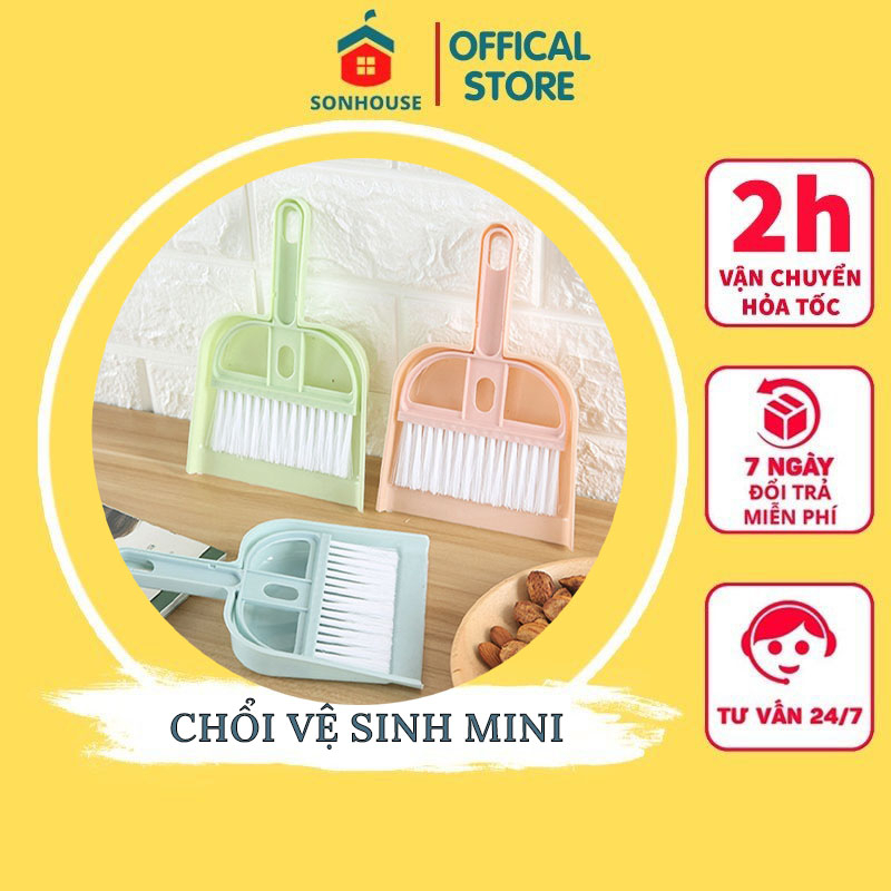 Bộ Chổi Và Xẻng Quét Văn Phòng - Quét Bàn Thờ -Chổi Và Ki Quét Bụi Mini ...