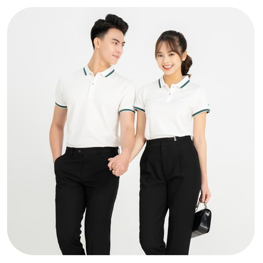 Áo thun polo nam nữ phối viền , áo phông ngắn tay có cổ bẻ phong cách thể thao mẫu mới nhất 2023 chất vải cotton cá xấu