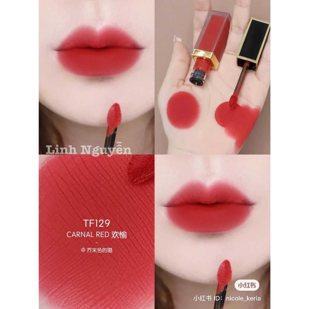 [New 2023] Son Kem Tom Ford Liquid Lip Luxe Matte 6ml - Tomford Màu 16 ...