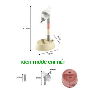 Bình nước kết hợp bát ăn tự động có khấc cho Chó Purmi Hàn Quốc