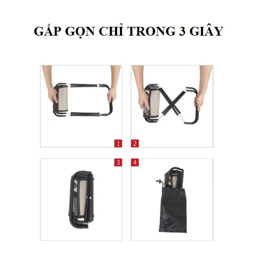 Ghế mini gập gọn, Ghế câu cá,ghế ngồi nghỉ gấp xếp kèm túi đựng tiện lợi dễ dàng mang du lịch, đi cắm trại