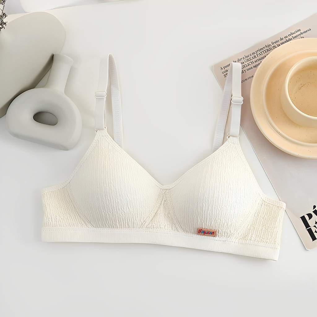 Áo Ngực Không Gọng Đệm Mỏng Nâng Ngực Thoải Mái Eva Bra 818