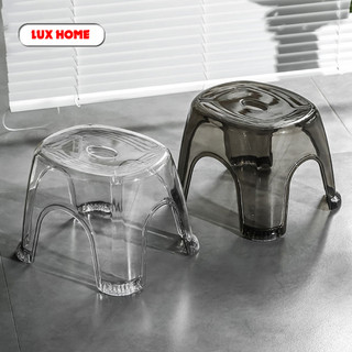 Ghế đẩu nhựa chống trượt chất liệu nhựa Acrylic trong suốt dùng trong gia đình