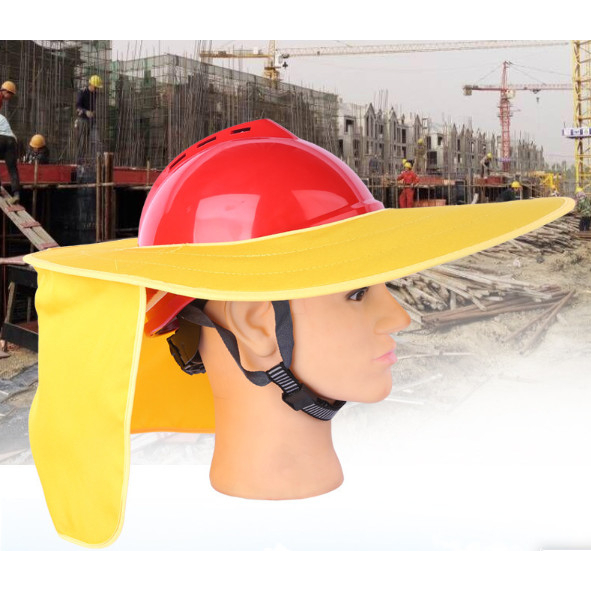 Vành Mũ Bảo Hộ Xây Dựng Bullker Tấm Che Nắng, Vành Che Rộng Chống Nắng,Thoáng Khí, Chống Tia UV