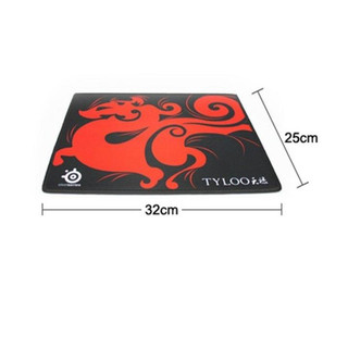Lót chuột TyLoo RaZer chuyên game may viền chống bong vải 25x32x0.4cm