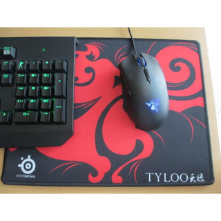Lót chuột TyLoo RaZer chuyên game may viền chống bong vải 25x32x0.4cm