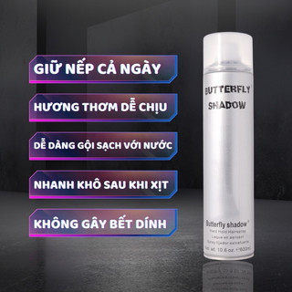 [Y123] Keo, Gôm Xịt tóc Butterfly Shadow - Giữ nếp tóc chuyên nghiệp