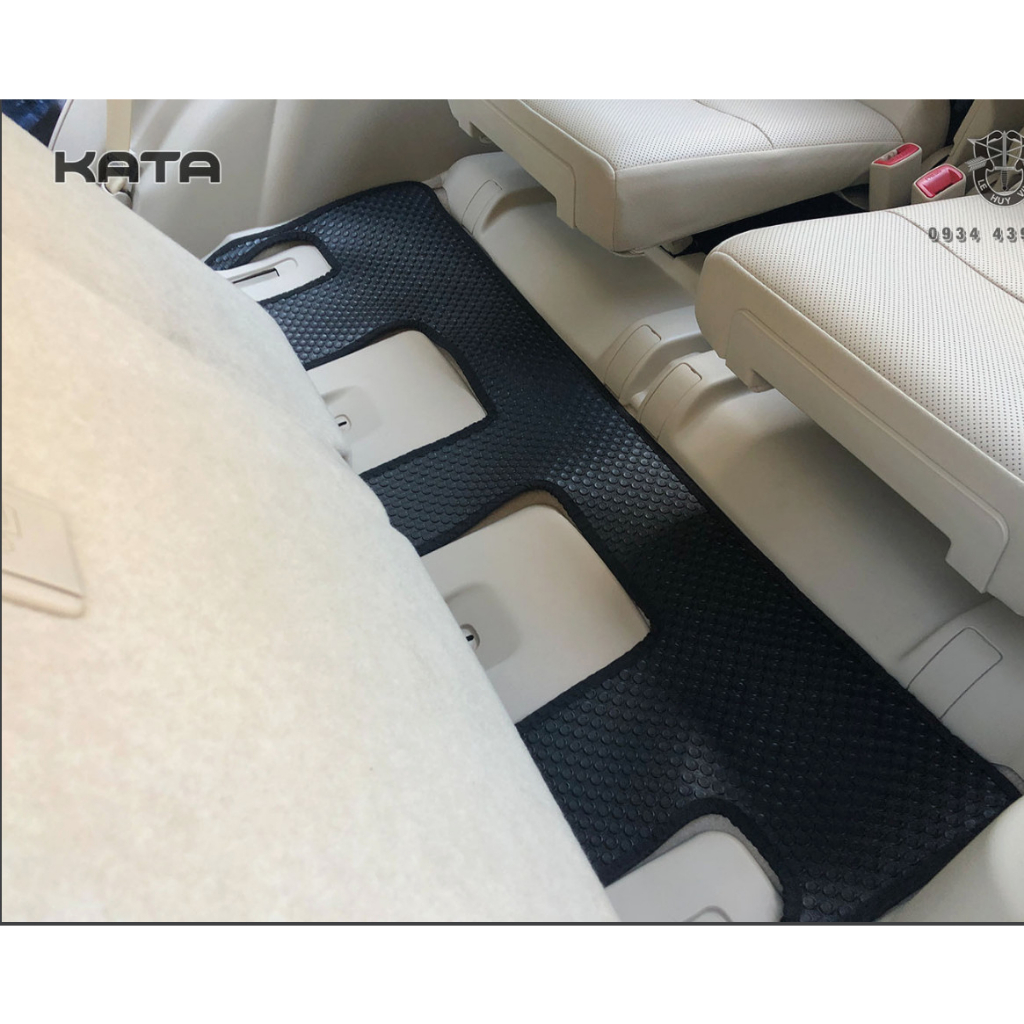 Thảm lót ô tô KATA cho xe Toyota Land Cruiser Prado (2010-2021) - Khít với sàn, Chống trơn, Không mùi, K ẩm mốc