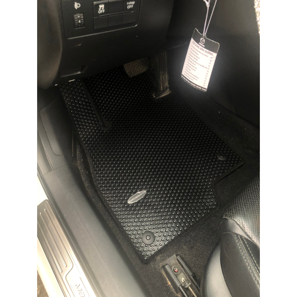 Thảm lót ô tô KATA cho xe Mazda 3 (2013 - 2019)  - Khít với sàn, Chống trơn, Không mùi, Không ẩm mốc