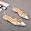 Giày Sandal khoá mũi nhọn