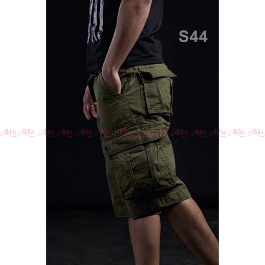Quần short kaki nam túi hộp cao cấp chất vải kaki dày dặn mát lạnh nhiều mặc đa phong cách dễ phối đồ