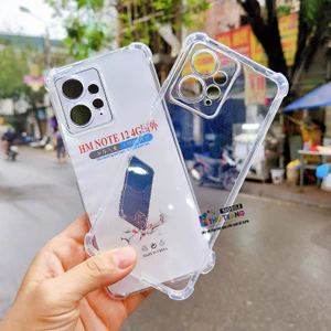 Ốp lưng Dành Cho Redmi 12 Note 12 Note 12 Pro Note 12R Pro dẻo trong chống sốc 4 góc, bảo vệ camera - HÀNG DÀY LOẠI 1