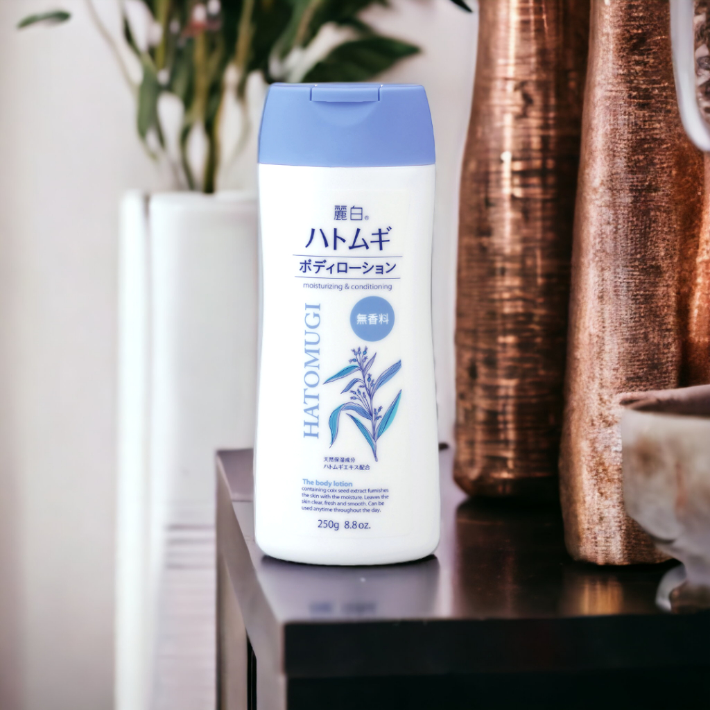 Lotion Dưỡng Thể Ban Đêm Hatomugi The Body Lotion ( Không Mùi Hương ) 250g