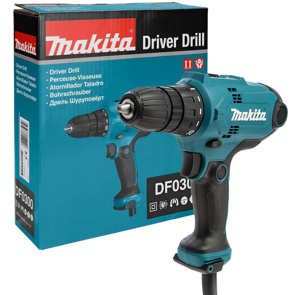Máy khoan, vặn vít Makita DF0300 đầu 10mm Autolock | Shopee Việt Nam