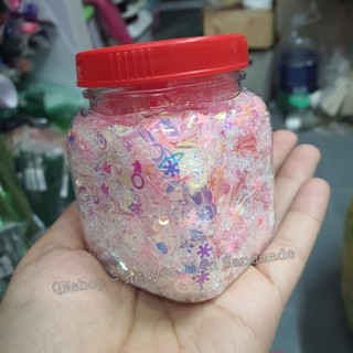 Kim sa lấp lánh ánh hồng đại dương xinh đẹp trang trí móng tay, slime, khung ảnh, thiệp... QNshop Handmade