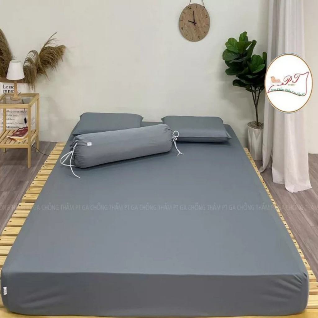 Áo bọc nệm 2 mặt có khóa kéo vải thun lạnh cao cấp, áo bọc nệm cao su 2 mặt