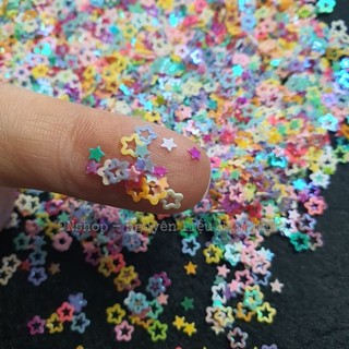 Kim sa lấp lánh ánh hồng đại dương xinh đẹp trang trí móng tay, slime, khung ảnh, thiệp... QNshop Handmade