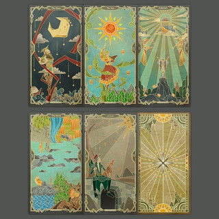 Bộ Bài Broken Mirror Tarot (Nhiều Phiên Bản) (Mystic House Tarot Shop) - Bài Gốc Authentic Chính Hãng 100%