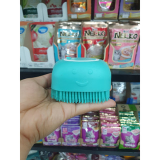 Bông tắm chó mèo silicon tạo bọt nhanh tiết kiệm nước