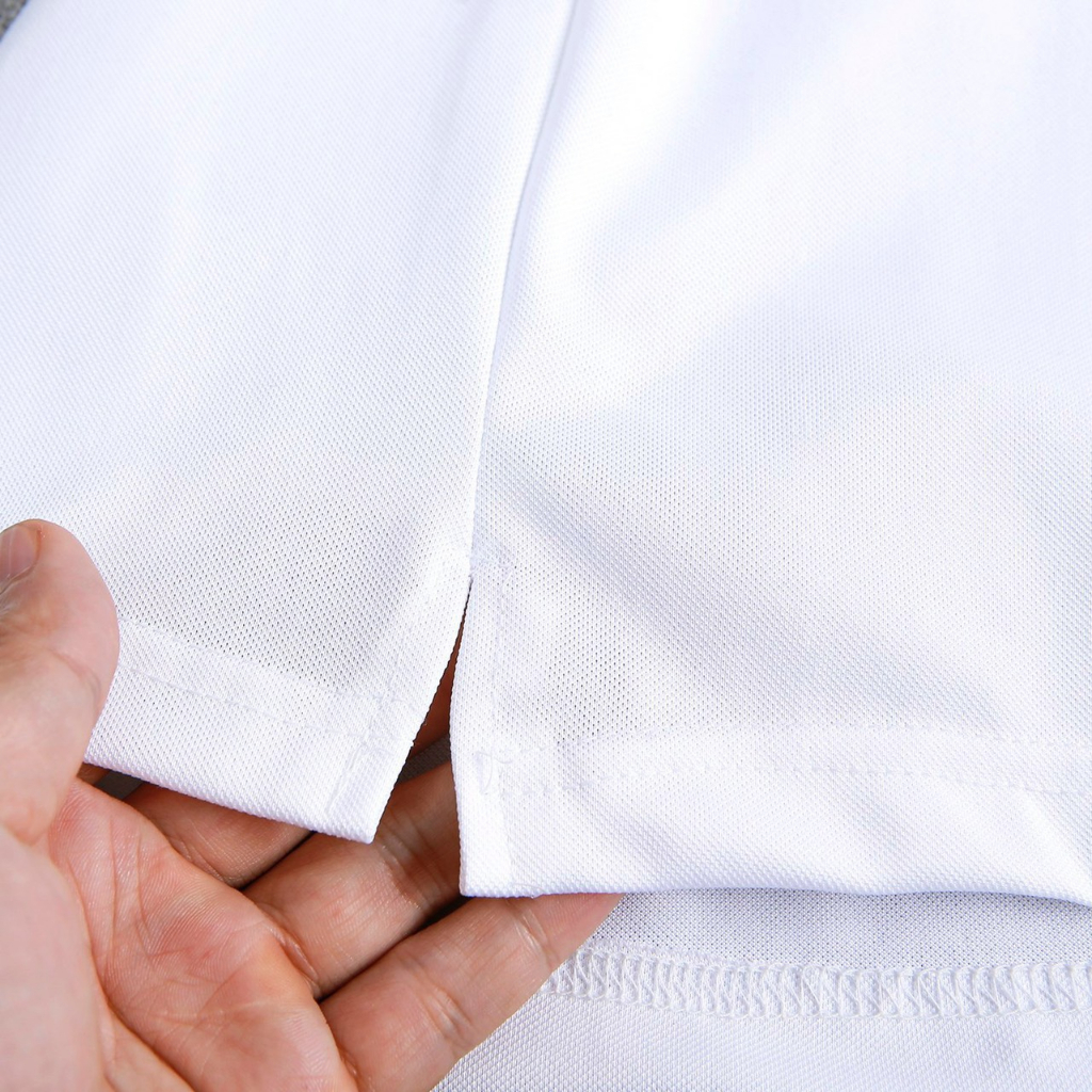 Áo thun polo nam nữ phối viền xanh , áo công sở có cổ bẻ chất vải cotton cá xấu mẫu mới 2023 thời trang thanh lịch XUZI.