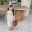 Bộ yếm 2 dây cho bé gái TB63 Bộ Jumpsuit cho bé gái