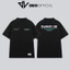 Áo polo nam nữ in brand Dwin tee cổ bẻ basic form rộng phông tay lỡ unisex oversize PL01A