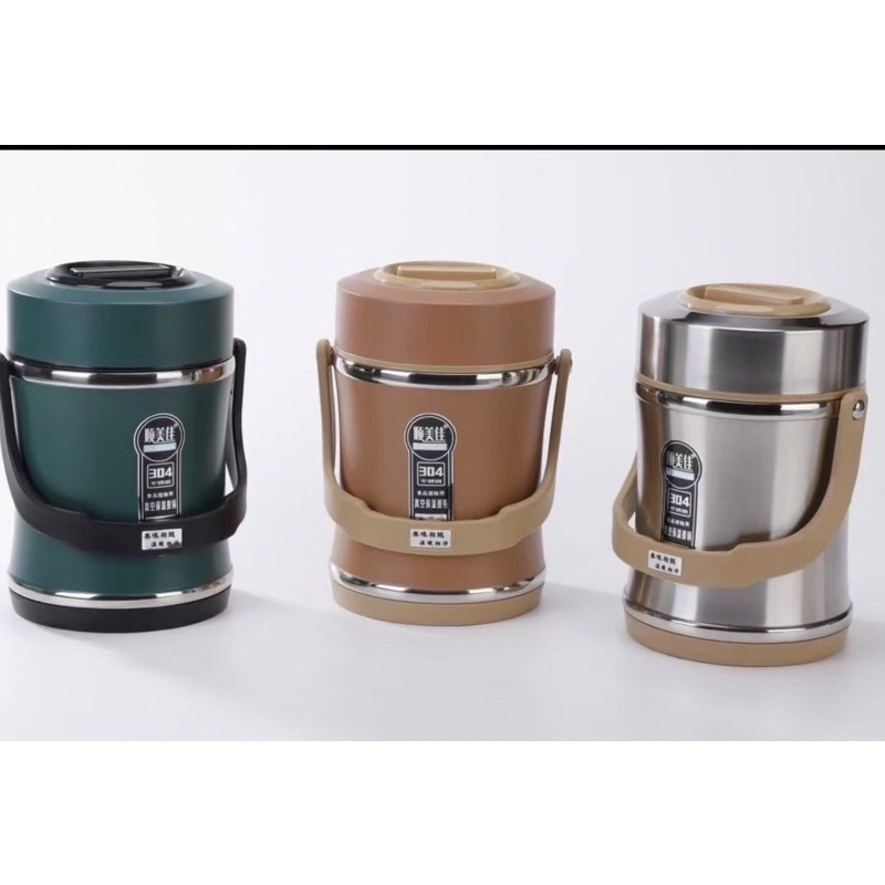 Cà mên giữ nhiệt inox 304 size lớn | Shopee Việt Nam