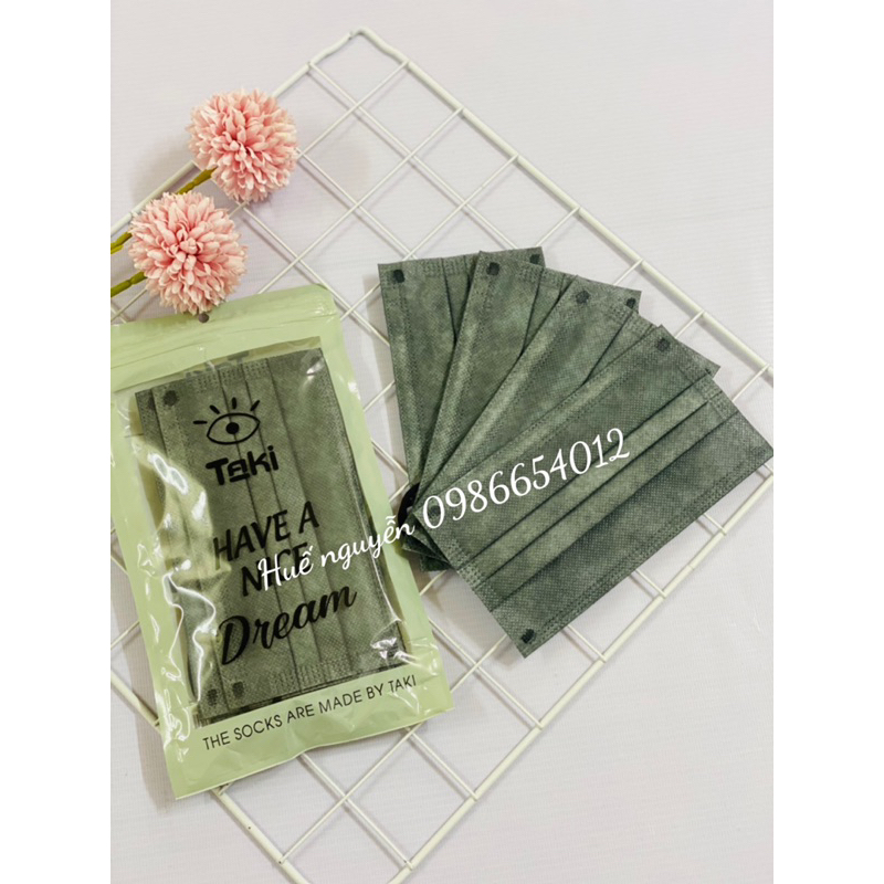 y tế Taki ( gói 10cái ) hàng 4 lớp kháng khuẩn combo 50 cái)