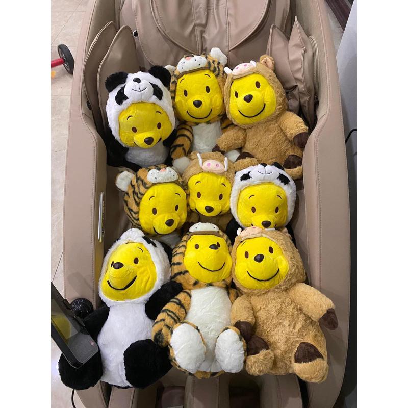 Gấu Pooh cosplay gấu trúc, hổ vằn, lợn rừng | Shopee Việt Nam