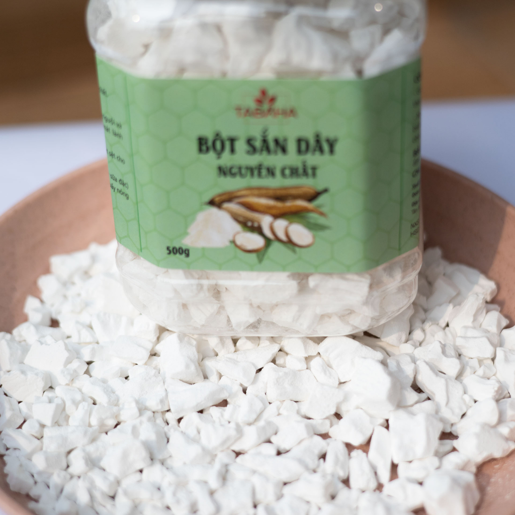 Ảnh Bột Sắn Dây Nguyên Chất Tabaha 500g uống thanh nhiệt mát lành 2
