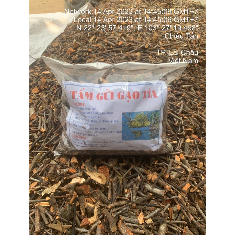 Tầm Gửi Gạo Tía Phơi Khô Tự Nhiên (Thơm,sạch,chuẩn tầm gửi gạo 100%)500gr-1kg